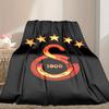 1 szt. Koc Galatasaray SK, Super Przytulny Koc Domowy z Nadrukiem, Ciepło na Cały Rok
