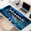 Custom Name Personalized Anime Pattern Mousepad, Laptop PC Desk Mat, Decorative Desk Mat for Home Keyboard Pad Gift