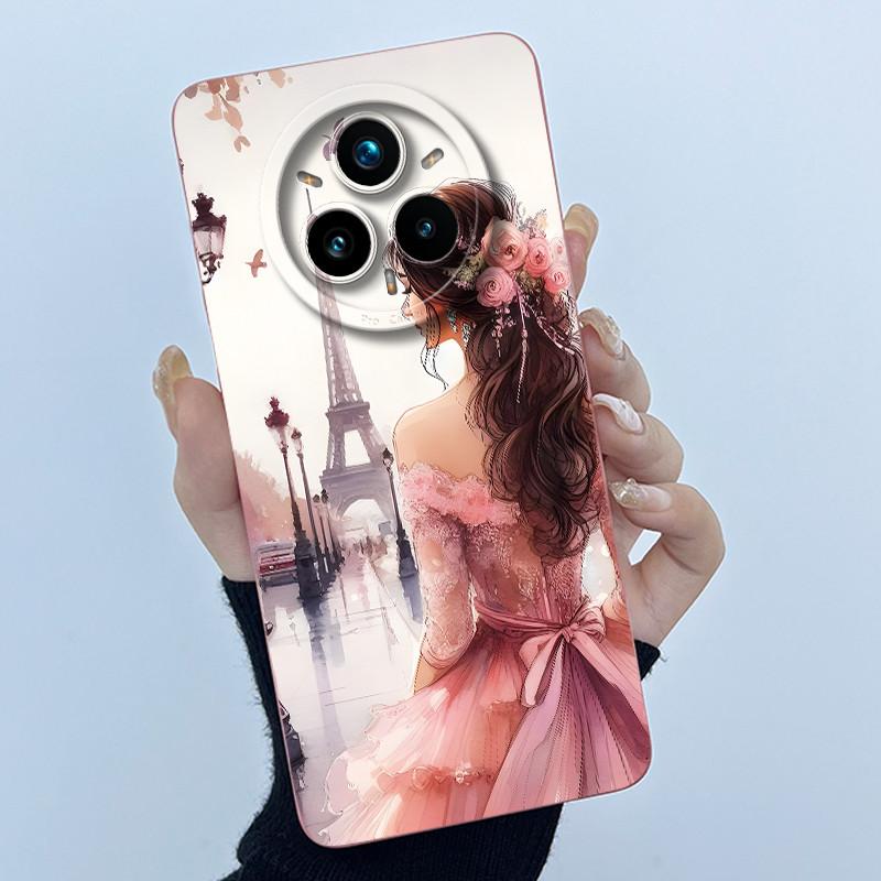 Case For Realme 14 Pro Plus Pro+ 5G 2025 Cute Panda Sweet Girls Silicone Soft Back Cover Ultrathin Scratch Protective Casing