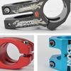 Short Bicycle Stem Aluminum Alloy Mountain Bike Hollow Handlebar Riser 31.8mm Bicycle Accessories