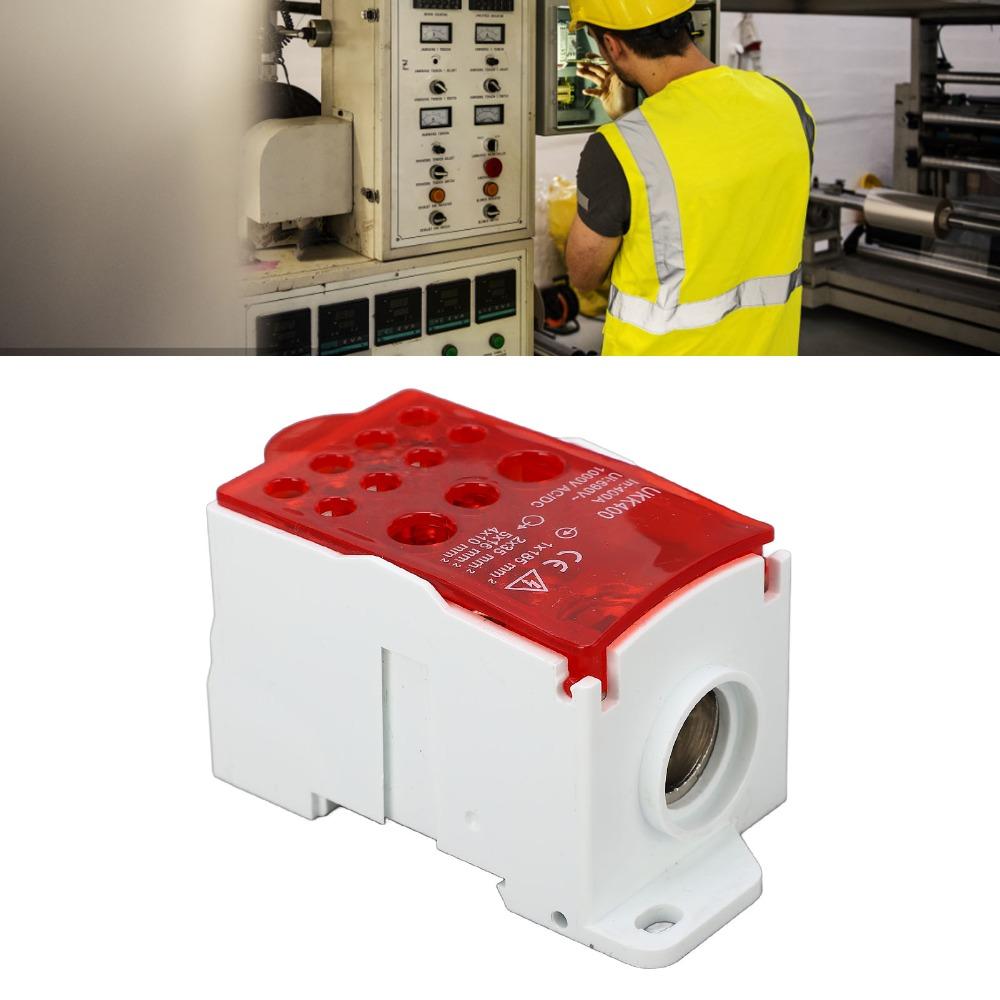 690V DIN Rail Distribution Box 400A Main Line Junction Box High Voltage Applications