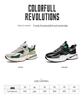 Men's Autumn Breathable Mesh Sports Shoes - Trendy, Versatile, Non-Slip, Thick-Sole Casual Dad Sneakers