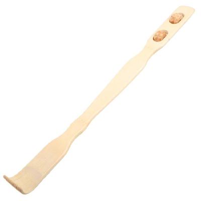 Rollen-Stab Rücken Kratzer Langlebiger Bambus Massager Rücken Kratzer