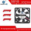 Охолоджуючий вентилятор 5010 5012 DC для 3D-принтера, зарядного пристрою, USB та мобільного телефону 5В/12В/24В