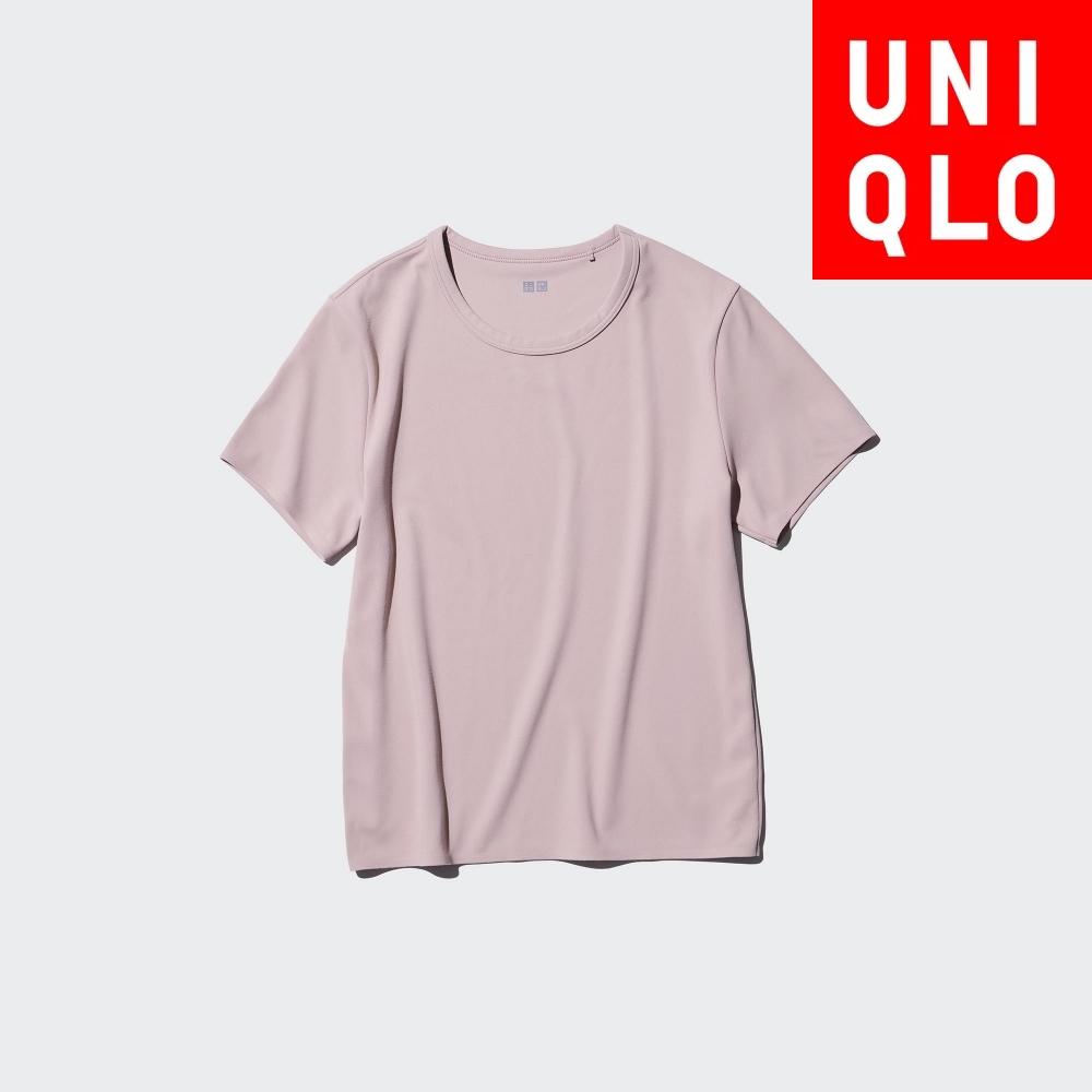 

UNIQLO JAPAN Ultra Stretch Air Rhythm T с коротким рукавом 72 PURPLE/XS