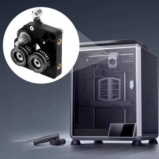 Extruder Gear Replacement Compatible for K1C for Ender3 V3 3D Printer Heavy Duty Metal Reduction Gear 3D Printer Extruder Parts Accessories