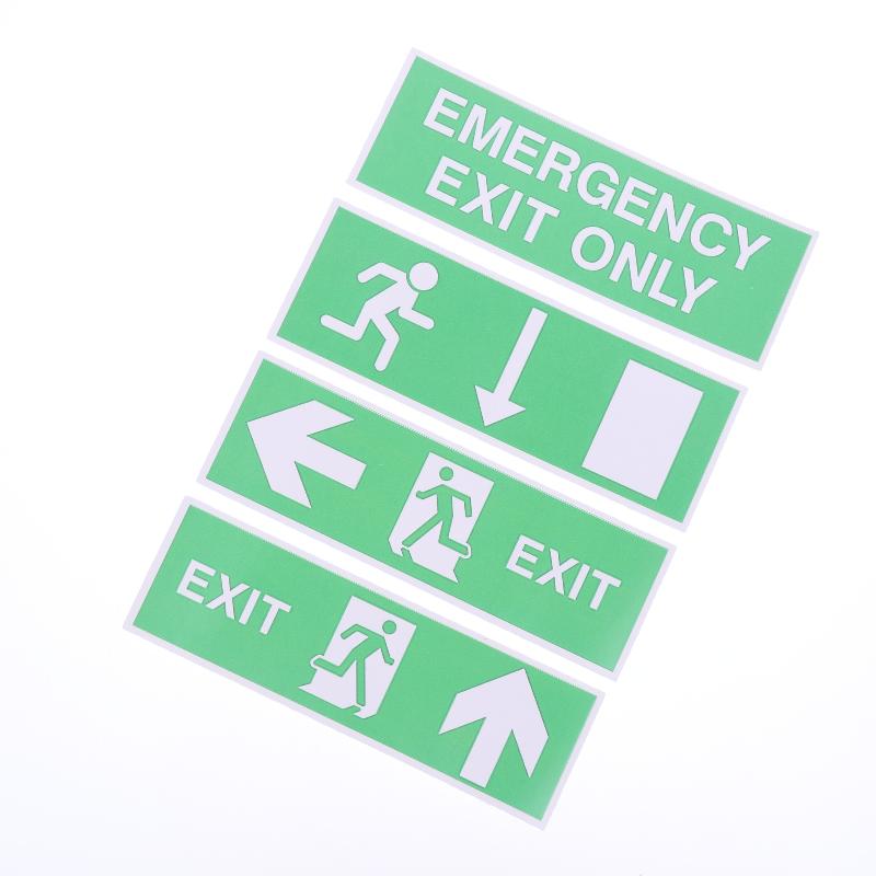 1/3Pcs Doors Stairs Home Garage Bumper Waterproof Warning Signage New Design Safety Signage Car Parts