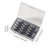 Large Capacity Coin Storage Box Display Coin Organizer Case Collectible Coin Box  Home Office