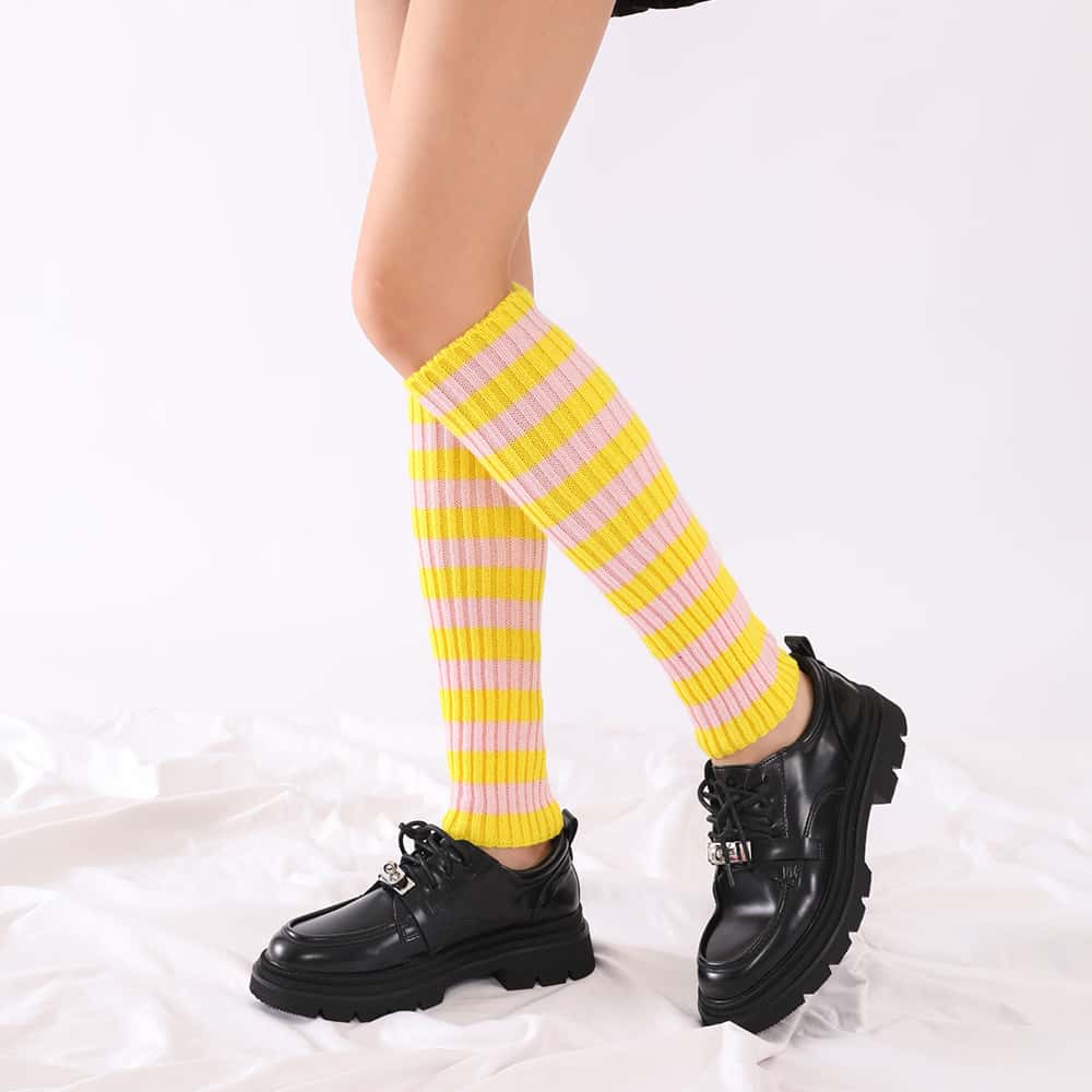 Herbst Winter Mode Oberschenkelhohe Stiefelsocke Locker Lang Über Knie Socken Japanischer Stil Lolita Mädchen Cosplay Beinwärmer für Damen XL