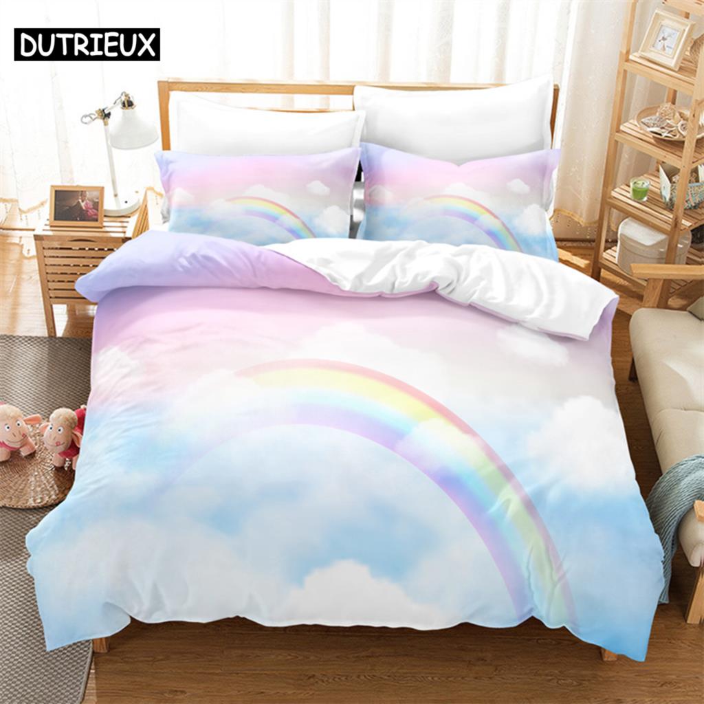 Cartoon Children  Bedding Set Duvet Cover Set 3d Bedding Digital Printing Bed Linen Queen Size Bedding Set Fashion Design