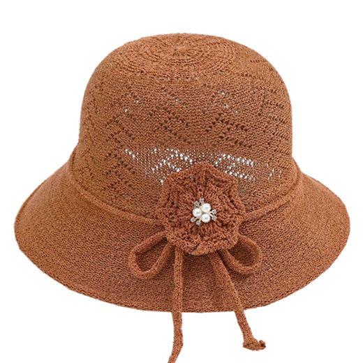 New Women's Sunshade Cool Hat Fashionable Summer Sun Hat Sunscreen and UV Resistant Flower Pot Hat