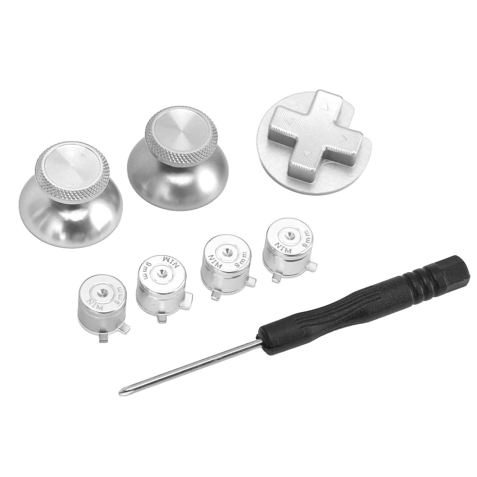 

для Switch Pro Metal Button DIY Замена игрового контроллера Metal Button для Switch Pro Gamepad