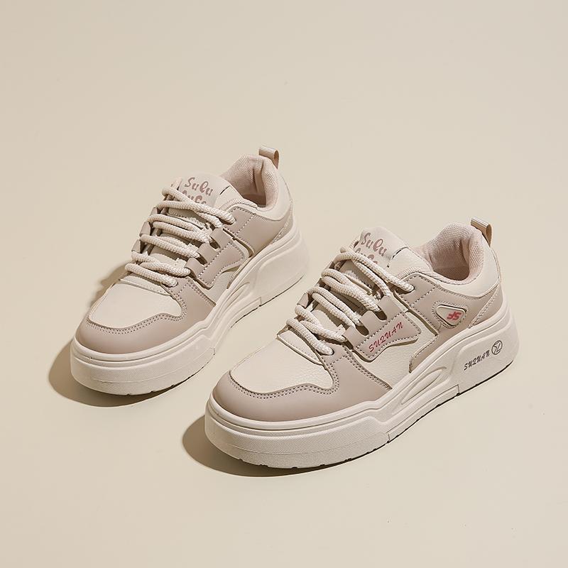 

Fashion 2024 summer new breathable women s sports shoes trendy and versatile thick-soled sports and casual shoes 40 хаки