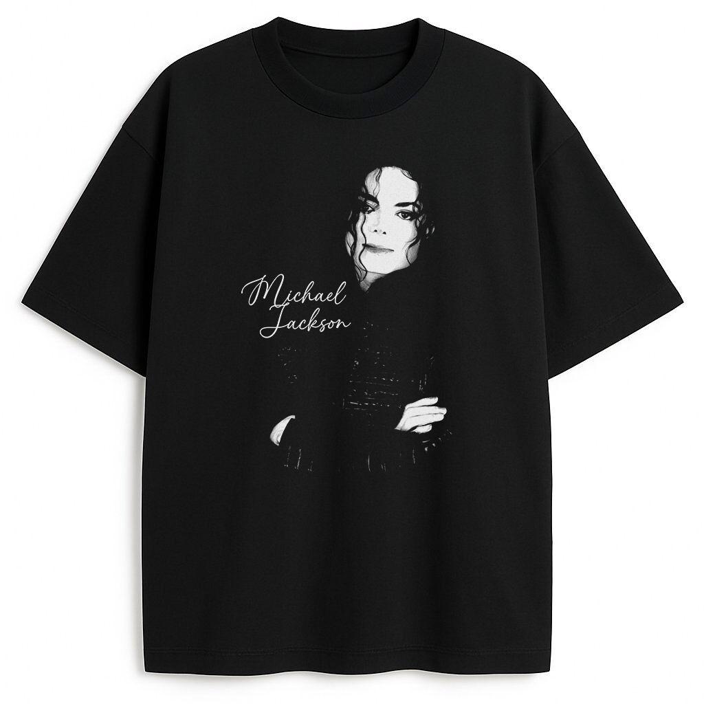 Vendita Calda Poster Classico MJ Saluto a Michael Jackson Stampa Grafica T-shirt Uomo Donna Streetwear Y2k Harajuku Casual Top Oversize Estate Nuova Maglietta