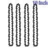 1/2/3/4 PCS 10Inch Saw Chainsaw Chain Semi Chisel Electric Chainsaw Spare Parts Garden Wood Branch Cutting Tool