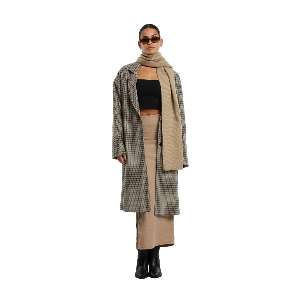 Urban Classics Womens/Ladies Ribbed High Slit Maxi Skirt