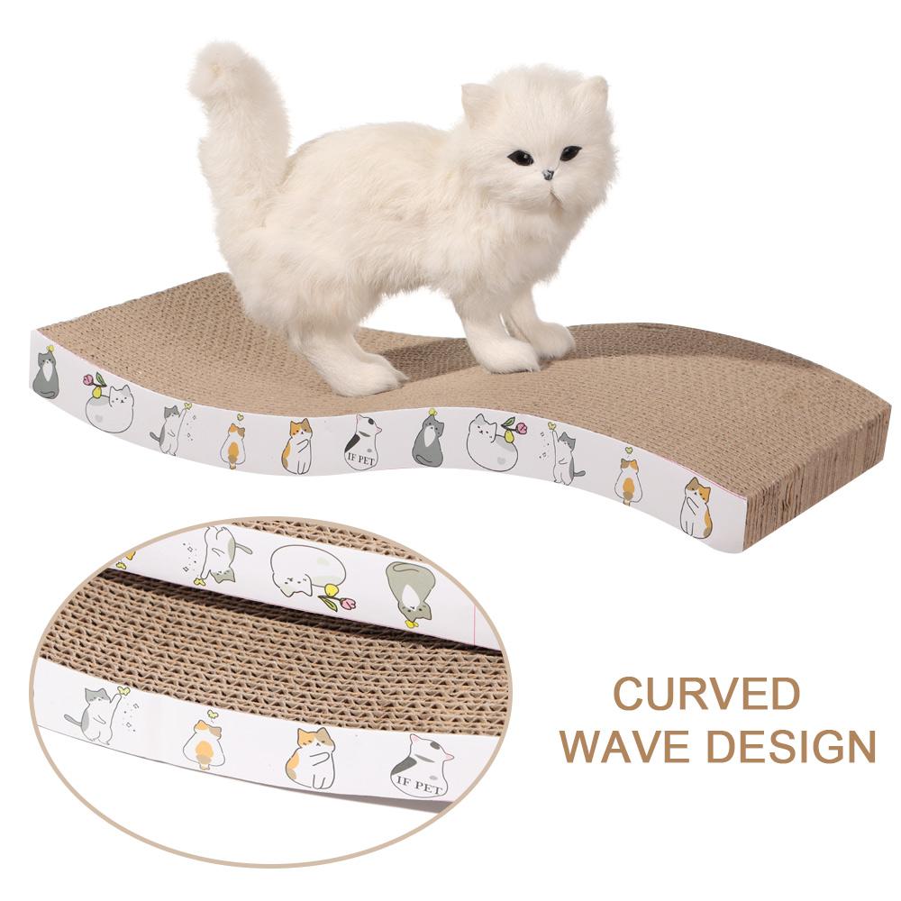 wave cat scratching pad