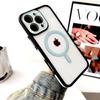 Luxury Transparent Hard Case For iPhone17 Air 16 15 14 13 12 11 Pro Max Plus Magsafe Wireless Charge Camera Lens Cover