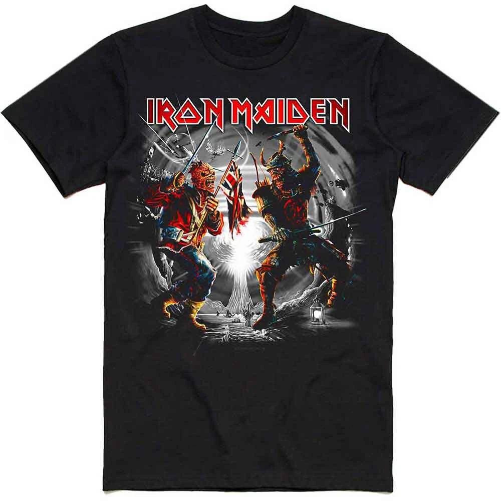 Классическая рок-метал группа футболка Iron Maiden Унисекс футболка: Трупер 2022 M