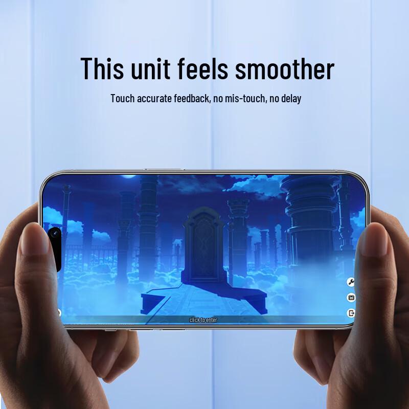 iPhone 16 Pro Max Tempered Glass Screen Protector