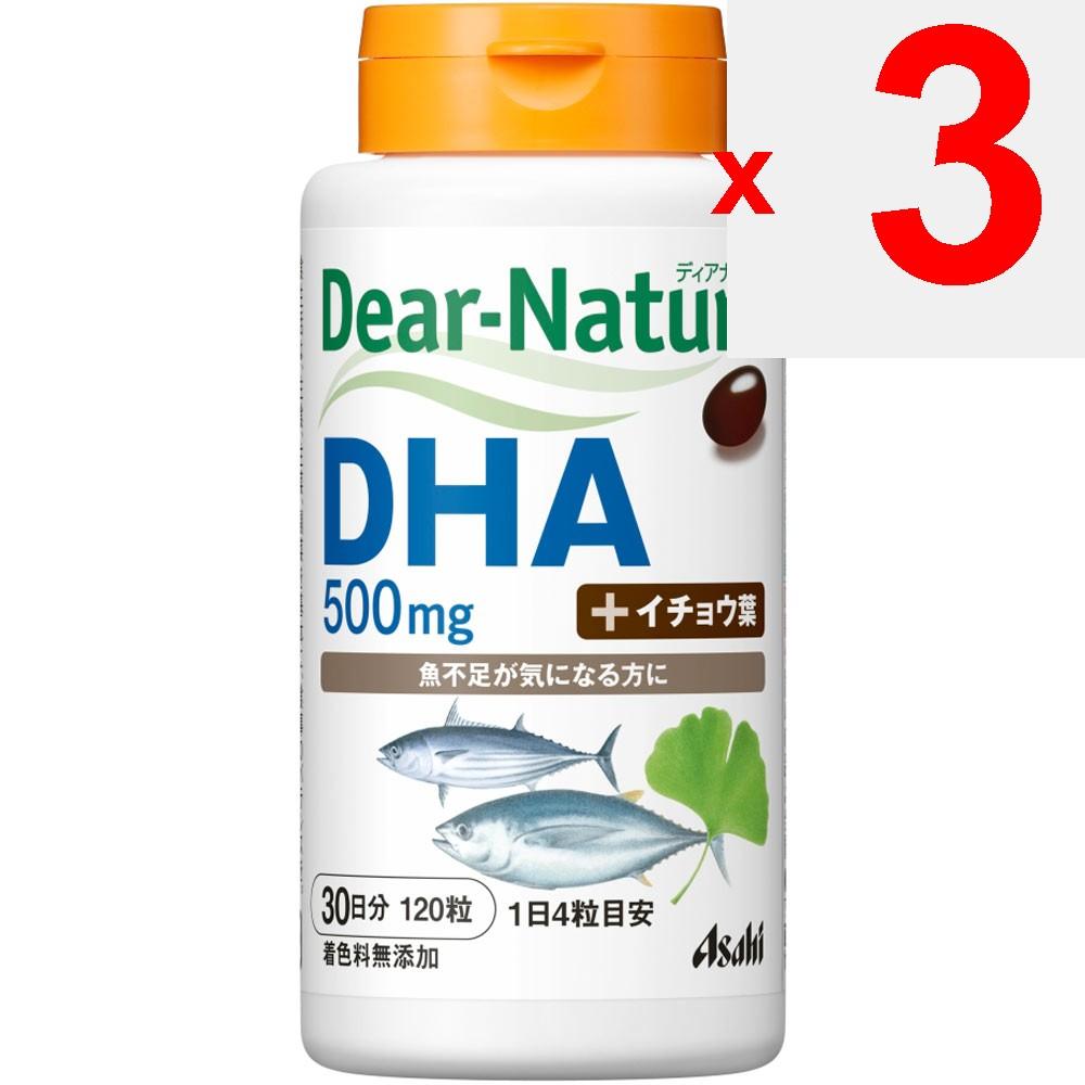 Asahi Dear-Natura DHA 120 Capsules Cerebral blood flow Life Improvement Cerebral blood flow