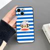 Fashion Logo P-Paul F-Frank Phone Case For iPhone 18 17 Pro Max 16 15 14 Pro Max 13 Mini 11 12 Xr X Xs SE Plus Back Cover