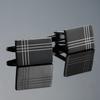 Classic Men's French Shirt Cufflinks High Quality Round Laser Metal Cuffs Buttons Business Suit Accessories, Jewelry Wholesale