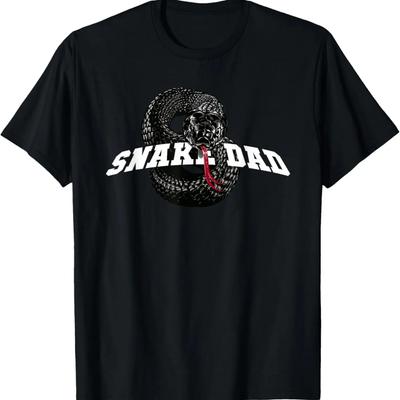 Snake Dad Reptile Owner Lover Father's Day T-Shirt