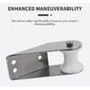 White Single Wheel Anchor Bow Roller 316 Stainless Steel Bow Roller for Marine Accessories