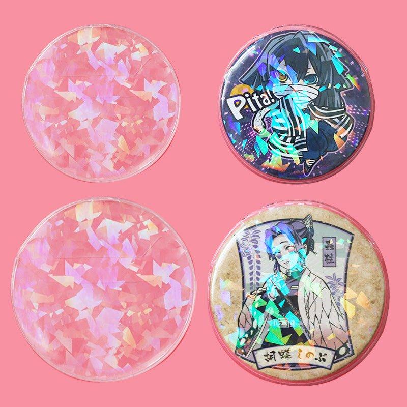 

Anime Badge Glitter & Laser Case Display Bag 58mm Badge Case