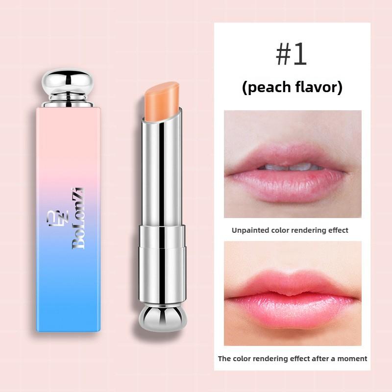 Color-changing Moisturizing Lip Balm, Hydrating Lip Oil, Ladies' Soft and Hydrating Lip Care, Color-changing Lip Balm