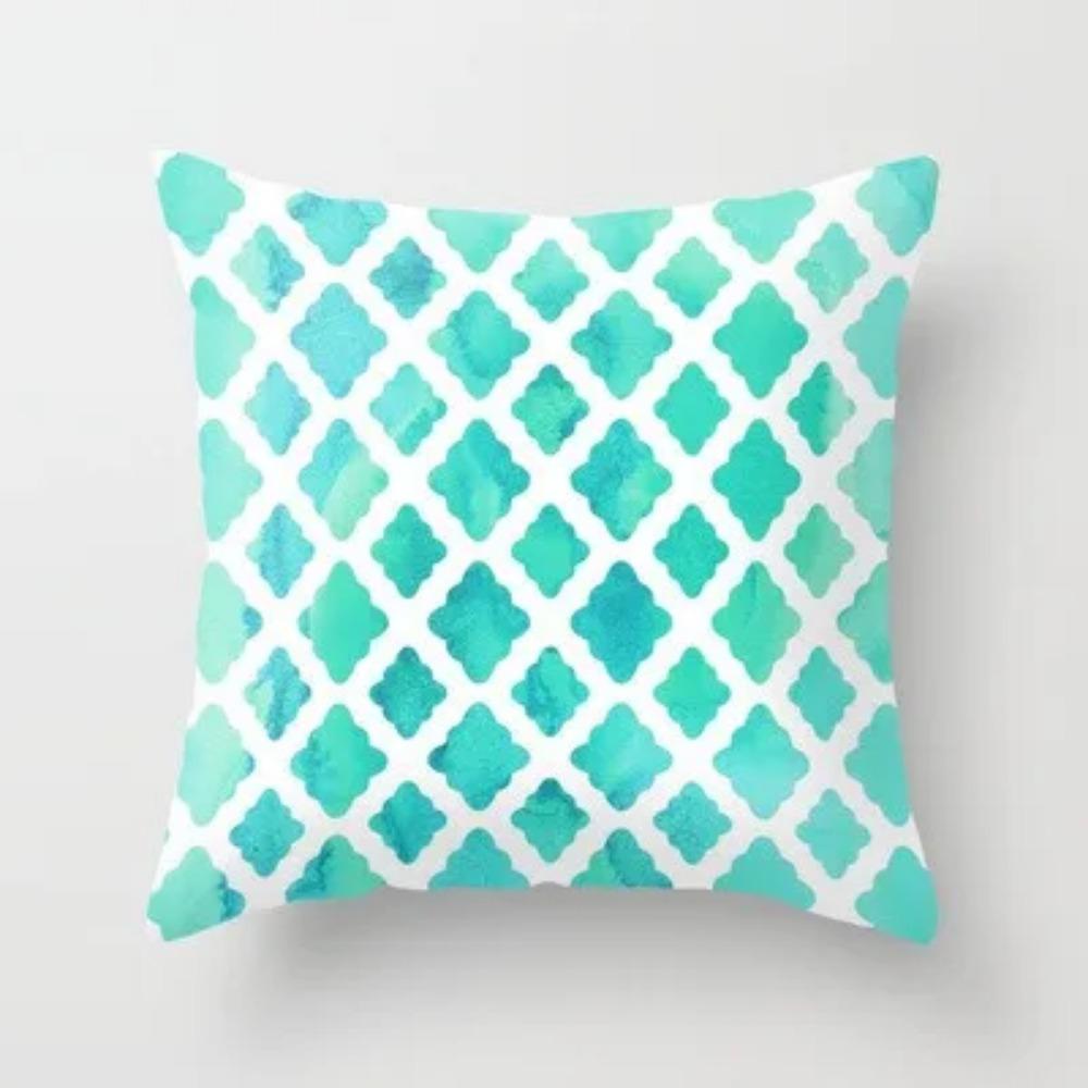 

Декоративный мотив Taie d oreiller с мотивом rayures vertes, кузен карре для салона и комнаты для кушетки 40x40cm