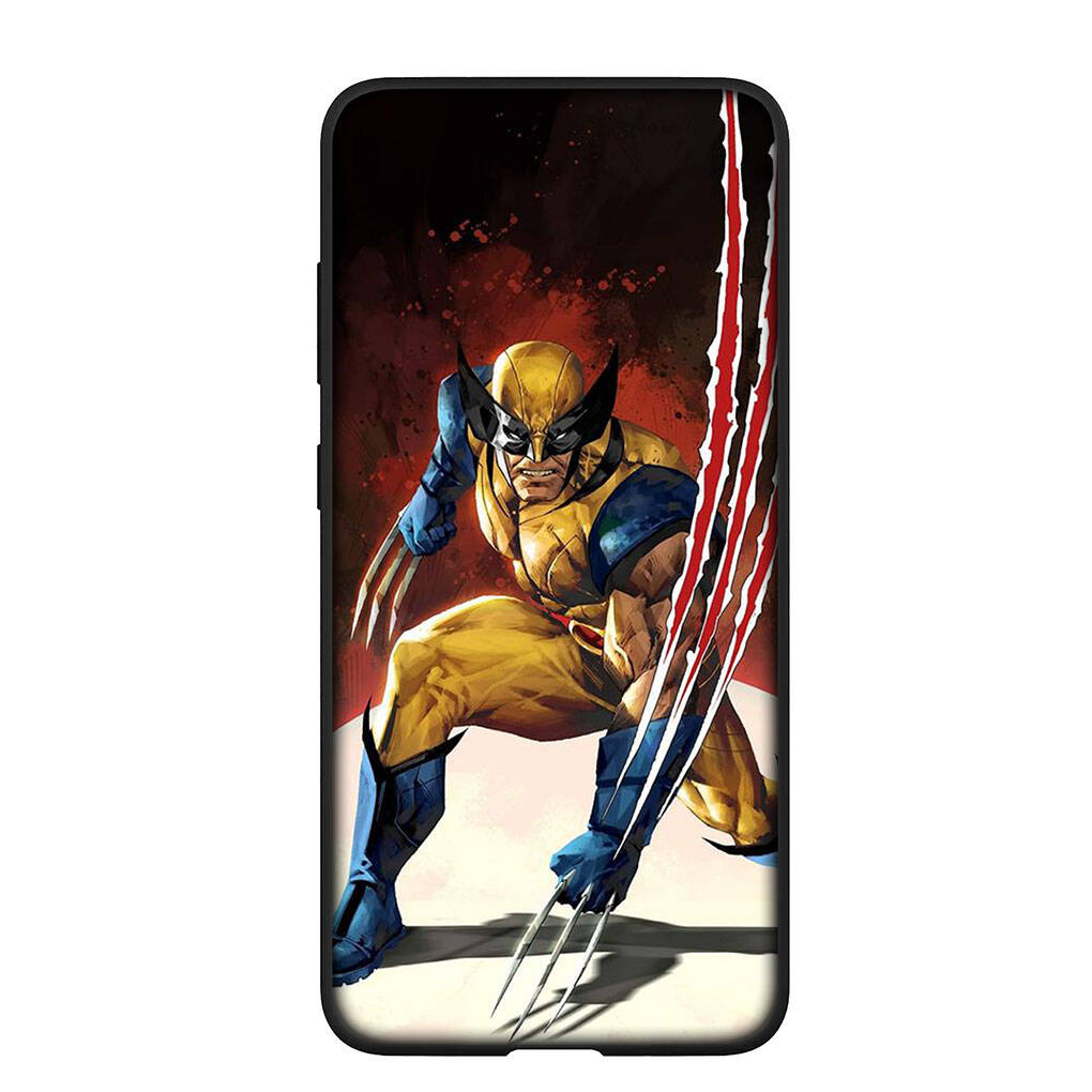 Phone Case for iPhone 17 16 15 Plus 16E Huawei P30 P20 Lite Y9 Redmi Note 14 12 11 13 Pro Max OPPO A60 A80 A40 A18 A38 Comics Wolverine Deadpool Cover