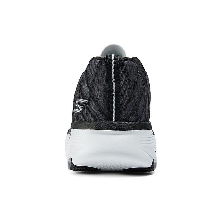 Skechers Y2K Retro Shock Absorbing Breathable Low Top Running Shoes Women Sneakers White Black 129347-WBK