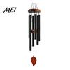 Durable Wind Chimes Metal Chime with 6 Aluminum Tubes, Garden Hanging Chimes, Stable Structure Weather Resistant for Outdoor Patio Decoration Low-key