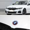 1PCS 74mm 82mm Car Front Grille Decorative Front Cover Badge Accessories for BMW E30 E38 E39 E46 E60 E61 E90 X1 X3 X4 X5 X6 E70