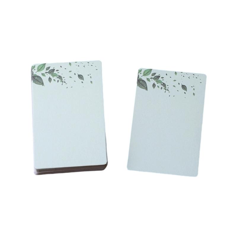 20 Folhas Cartões de Papel em Branco 2,24x3,54 Polegadas Cartões de Estudo Sem Pauta Cartão de Anotação Para Criança Adulto Arte Artesanato Rabiscos Scrapbooking