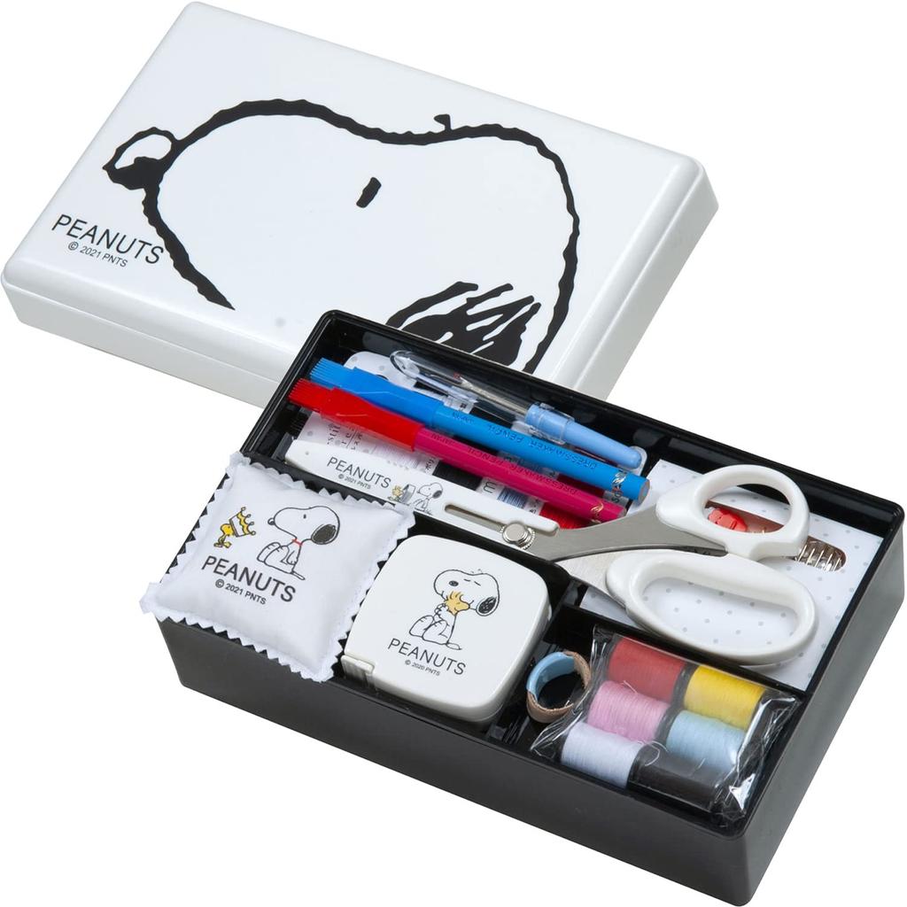 Misasa Snoopy Sewing Compact Kit, Type, White, NO.8652