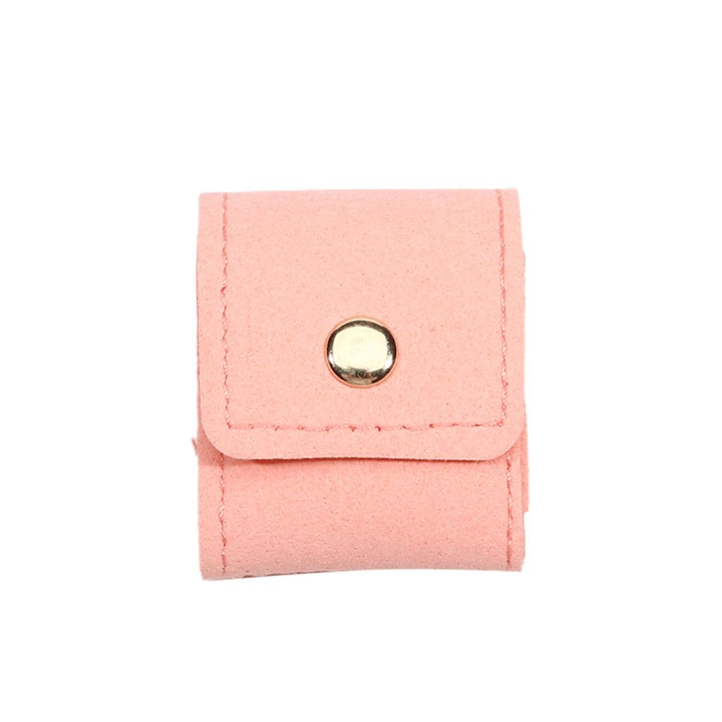 Fashion Portable Travel Jewelry Bag Pouch Travel Jewelry Roll Bag with Buckle Foldable Travel Jewelry Organizer Case