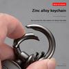 Car Carbon Fiber Style Keychain Microfiber Leather Key Chain For Volvo Xc60 Xc90 V40 V60 S60 V50 V90 S80 C40 XC40 V70 XC70 C30