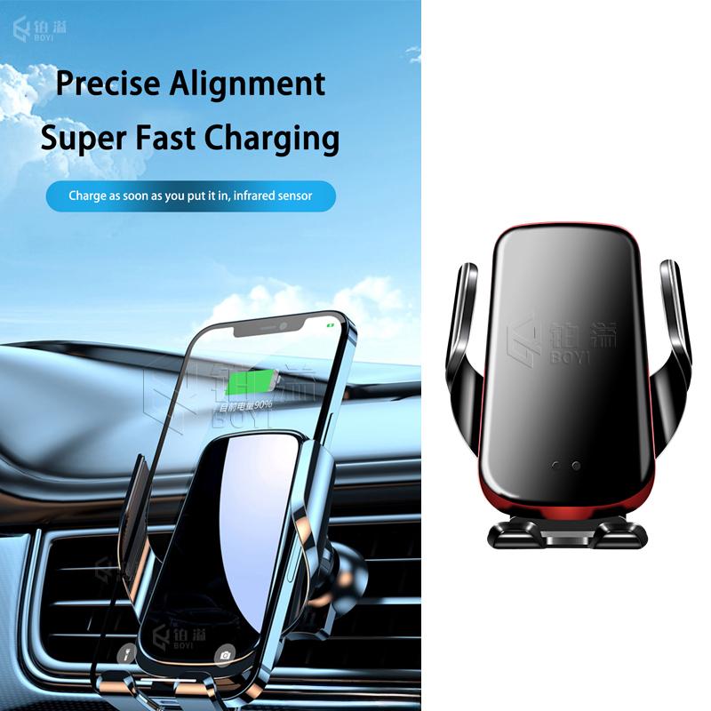 Handyhalter Auto für Porsche Cayenne 2010-2015 Mobiler Halter Spezielle Feste Halterung Basis kabelloser Lade Ständer Innenraum
