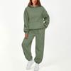 Casual Tweestuk Trainingspak voor Dames met Hoodie en Losse Broek voor Herfst Winter