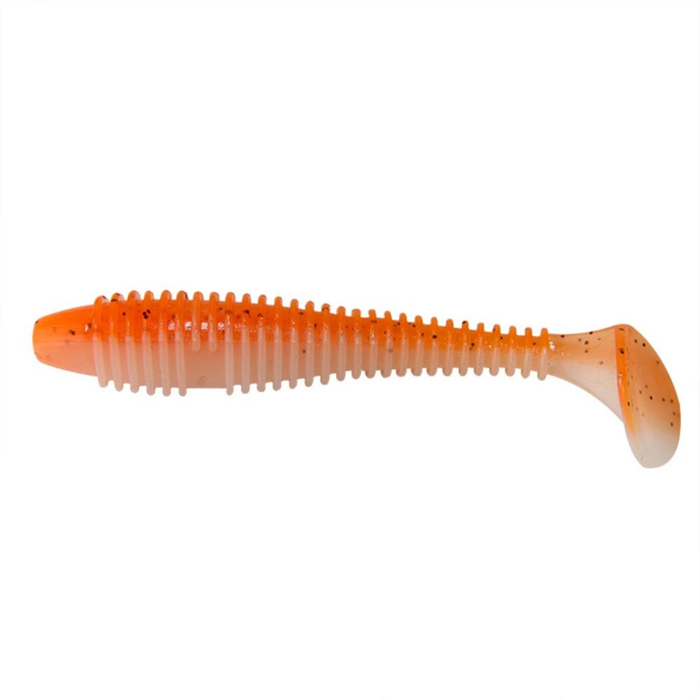 50PCS Vivid Silicone Fishing Soft Lures 5.5cm Soft Artificial Lures 9 Colors Fishing Jig Lure Fishing