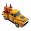 Vintage Metal Pickup Truck Model With Pumpkin Maples Leaf Ornaments Autumn Harvest Thanksgiving Decors For Tiered Tray