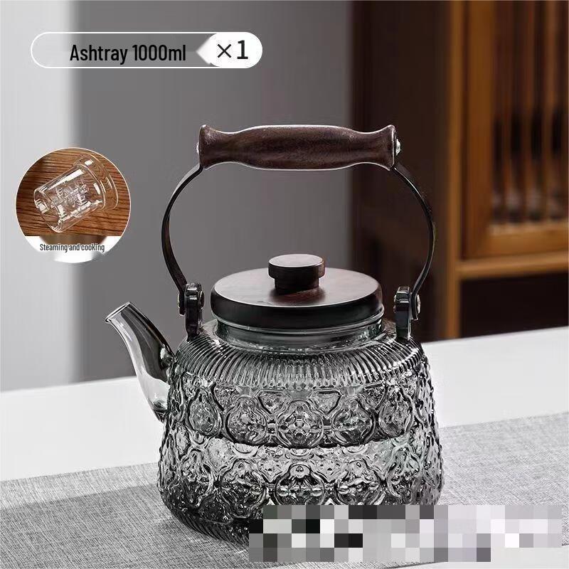 Shangqi Glass Health Tea Kettle with Handle