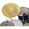 Becken-Dämpfer für Schlagzeug, Ersatz-Legierungsbecken, Musikinstrumentenzubehör, Becken mit geringer Lautstärke für Schlagzeug, Bühne, 14 Zoll