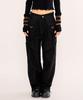 FANYOUNG Multi-Pocket Pants Black