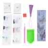 DIY Decorative Diamond Painting Bookmarks Diamond Embroidery with Tassel Art Crafts