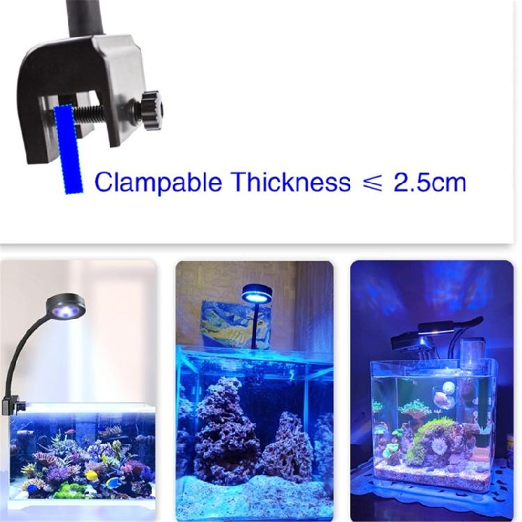 Aquarium Light Lamps 12W with Adjustable Hose- Aquarium Lighting Marine Fish