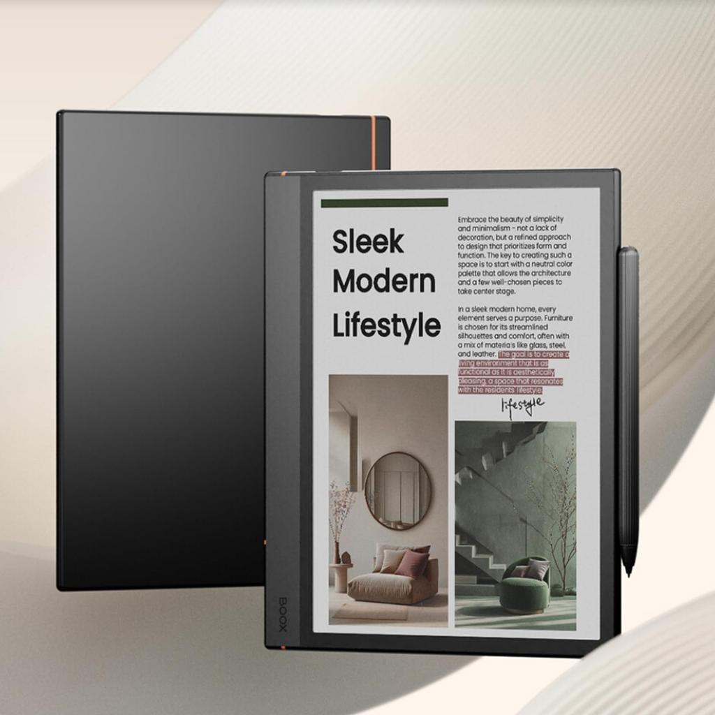 BOOX Note Air 4C 6G 64G Tablet E-Ink Kolorowy ePapierowy Notatnik